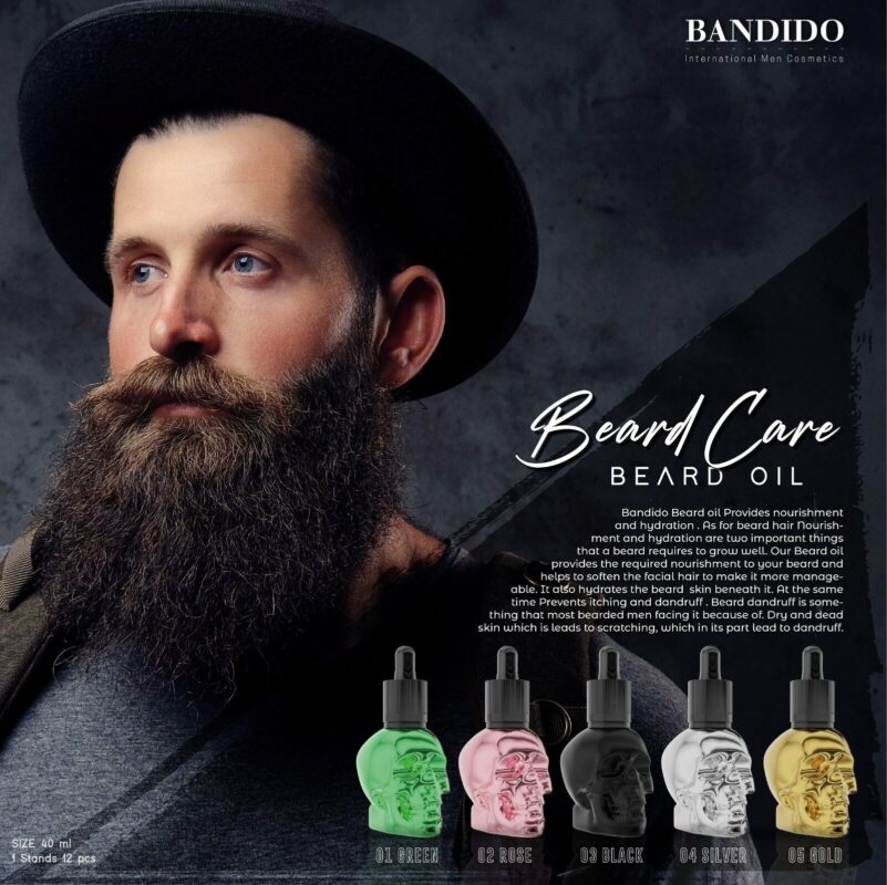 Bandido Partaöljy, paras partaöljy miehille, 5 eri vaihtoehto